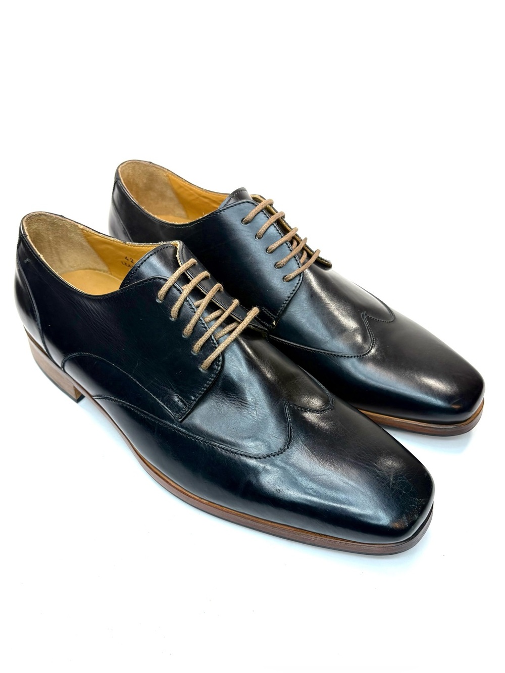 Ron White Men’s Leather Oxfords | 42